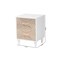 Baxton Studio Louetta Coastal White Caved Contrasting 2-Drawer Nightstand 246-13628-ZORO - alternate 5